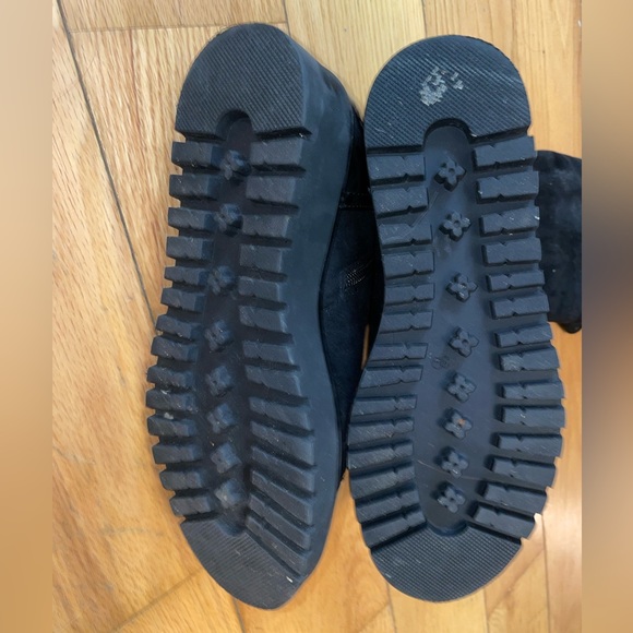 Azura knee high boot black with patent accents size 8.5 - Picture 3 of 5